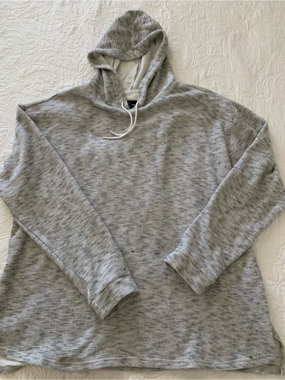 “Original Use” Men's Light Gray Marled Crewneck Hoodie Size XL
